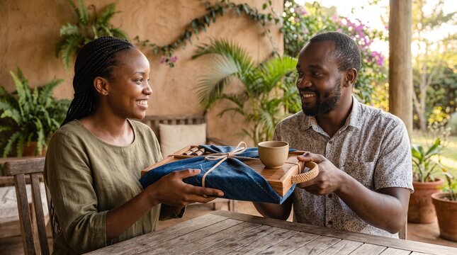 Kenyan couple shares a repairable homeware gift