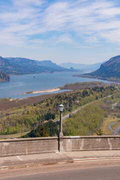 Columbia river on a calm day