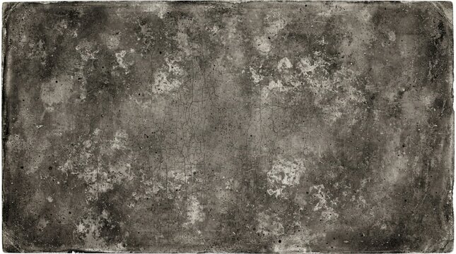Grunge dark grey concrete texture with cracks and weathered distressed surface
