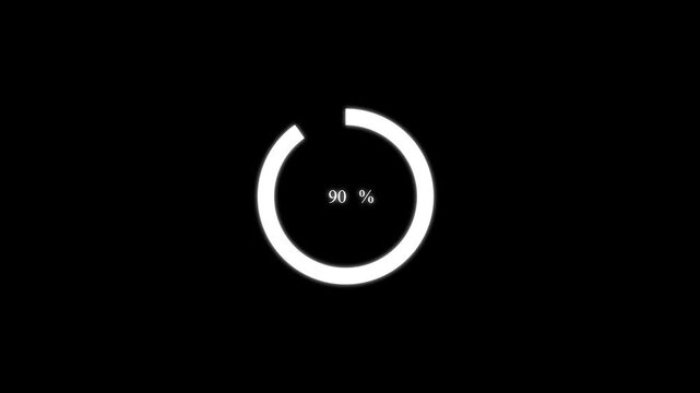 Loading Circle Animation, Processing circle
