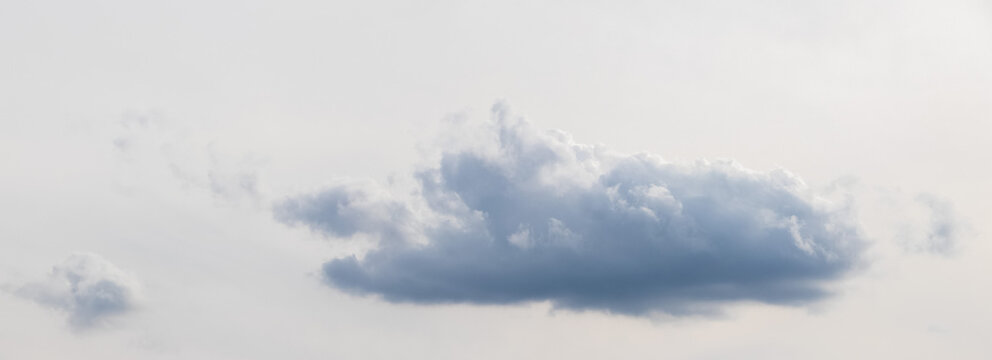 Cloud in light sky at daytime