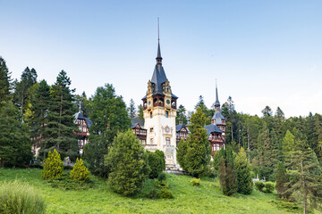 peles castle in Sinaia  Romania © Melinda Nagy