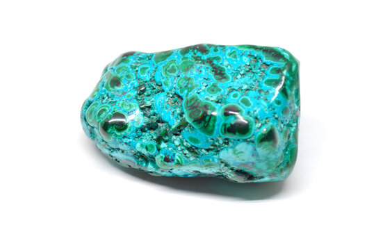 Chrysocolla malachite stone