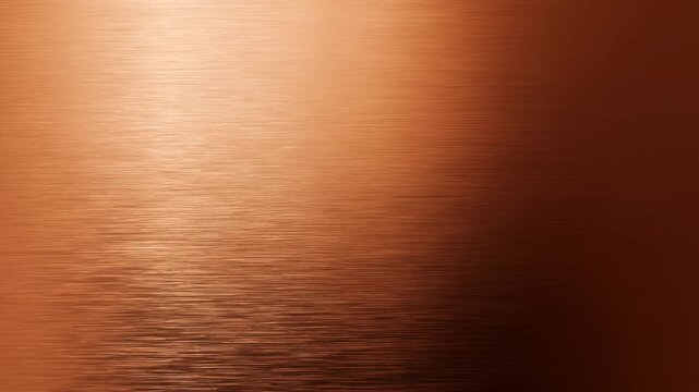 Copper metal texture with warm light gradient and brushed surface detail