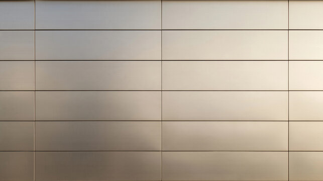 Modern Metallic Facade Panels Cladding Architecture Background