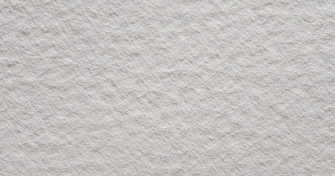Rough White Watercolor Paper Texture Background Close Up