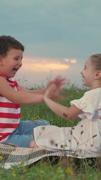 happy family, father mother child kid park, child kid with parents nature, childhood open air, childhood dream, children games happy child clapping hands, happy family sitting having fun meadow