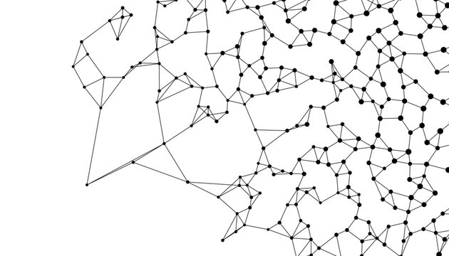 Black and white editable graphic pattern on vector format. Transition of connection pattern for sporty and modern background element. Vector format illustration. Eps10