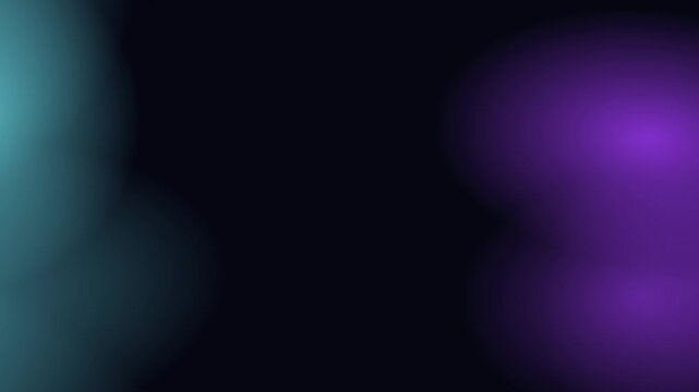 D&eacute;grad&eacute; lumineux abstrait cyan et violet sur fond bleu nuit