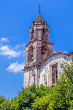 Templo de San Juan de Dios en Patzcuaro, Michoacan, Mexico. Foto por la tarde el dia 26 de Abril 2026