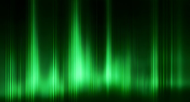 A modern digital design backdrop, featuring an abstract green gradient background with vertical light streaks, a luminous glow, soft blur, and layered illumination, enhances the atmosphere for tech-ce