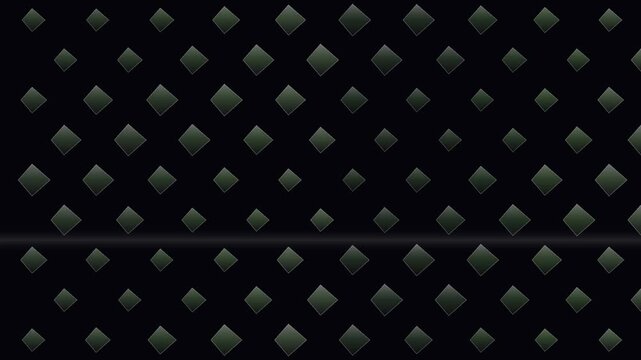 Dark geometric diamond pattern with luminous accents