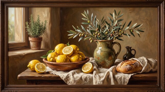 Rustic still life