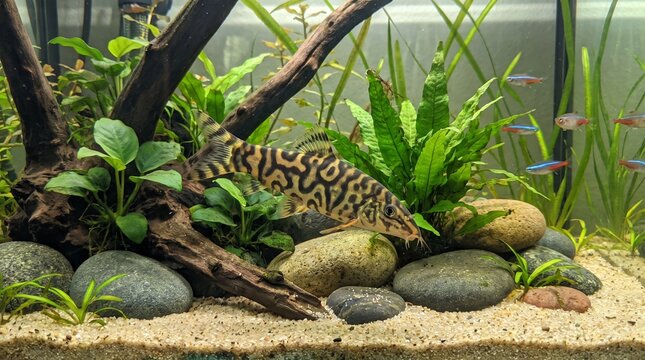 Yoyo loach fish
