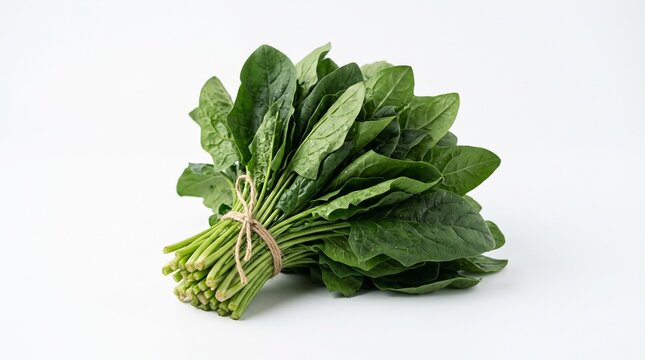 Fresh green spinach