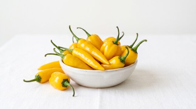 Yellow chili peppers