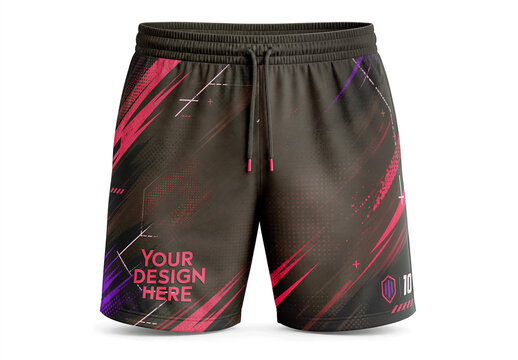 Athletic Shorts Mockup