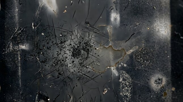 Damaged metallic surface with cracks and dark industrial texture metal surface cracked metal distressed material scratched surface