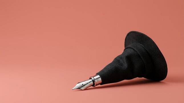 魔女帽子をモチーフにした万年筆