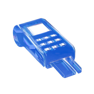 Terminal payment 3d glossy pos icon card reader transaction checkout retail commerce fintech isolated transparent background