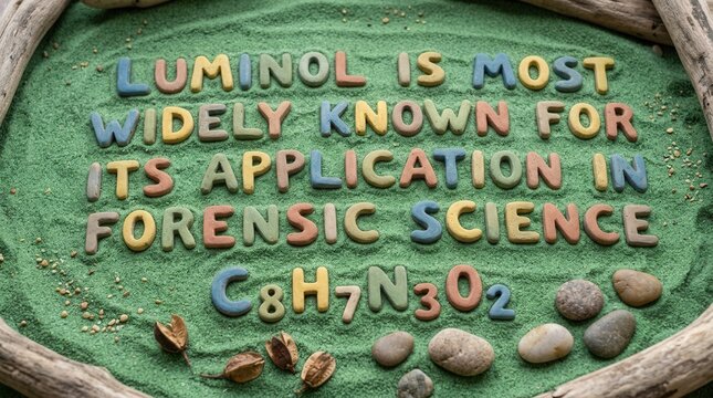Luminol Is Most Widely Known For Its Application In Forensic Science