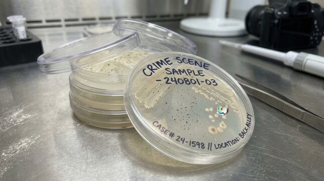 Forensic Science Crime Scene Sample Collection Laboratory Analysis