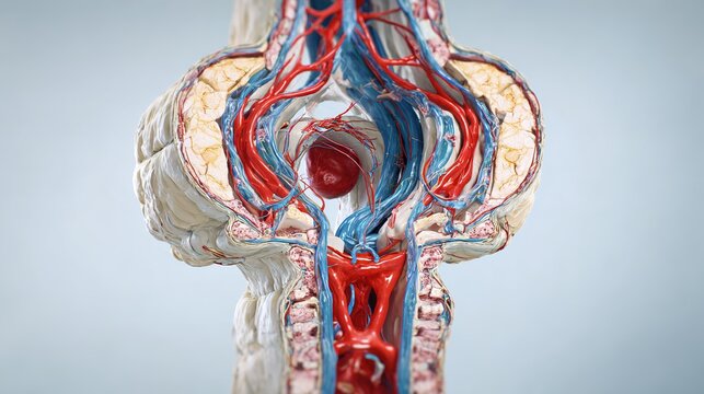 Cerebral Aneurysm: Brain Blood Vessel Abnormality, Intracranial Arterial Bulging, Neurological Risk, Medical Imaging, Diagnosis, Treatment, and Stroke Prevention