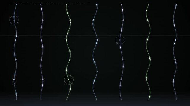 Title loop looping background overlay