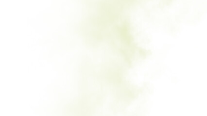 Pale green smoke drifts vertically against a clear white background, creating a soft abstract texture. © Iqra Inam