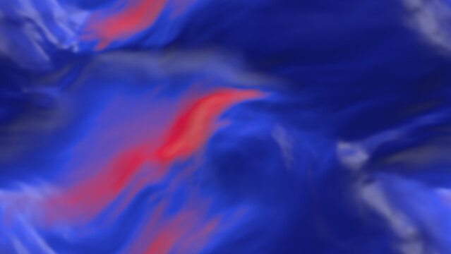 Abstract blue and red fluid motion background