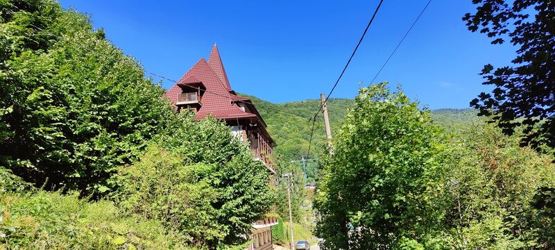old wooden house