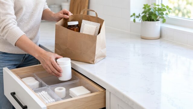 Restocking Household Medication and Health Supplies at Home