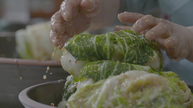 김장 김치 백김치 전통 한식 배추 절임배추 양념 소 김장철 발효식품 발효 전통음식 한국음식 식재료 반찬 유네스코인류무형문화유산 김장문화 손맛 정성 가정식 항아리 옹기