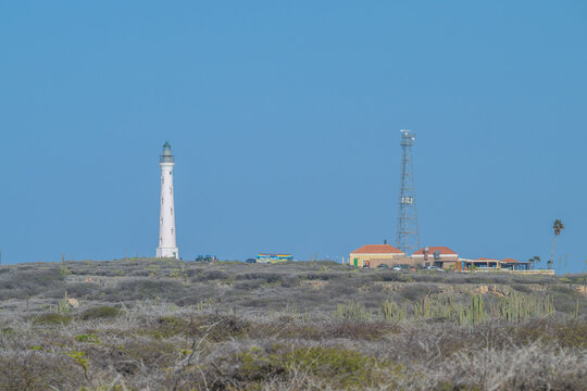 Aruba north coast lighthouse and restaurant