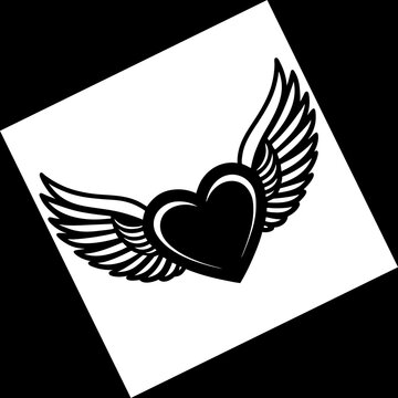 heart and wings