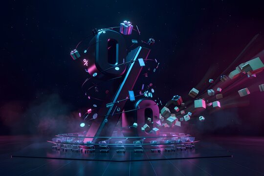 Futuristic 40th Anniversary Celebration