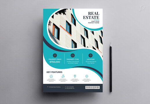 Real Estate Flyer Design Template