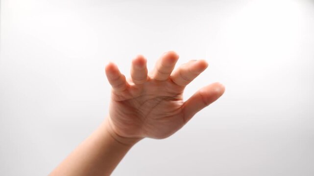 Fingerspell. Wiggle your fingers and move your hand from side to side. This sign is very helpful if you see a sign you don&rsquo;t understand and ask someone to fingerspell