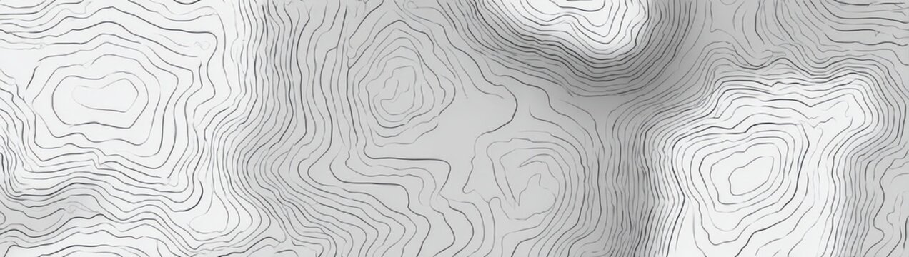 Soft abstract grayscale topographic elevation map lines pattern with topographic abstract grayscale geography elevation cartography geological background geometric navigation