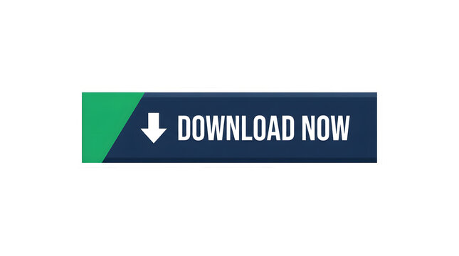 Modern download button with arrow