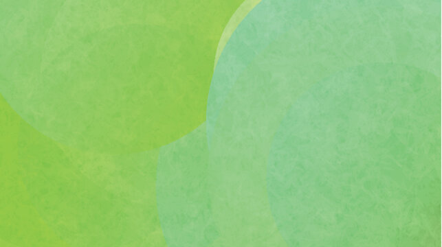 Abstract light green overlapping circle background design