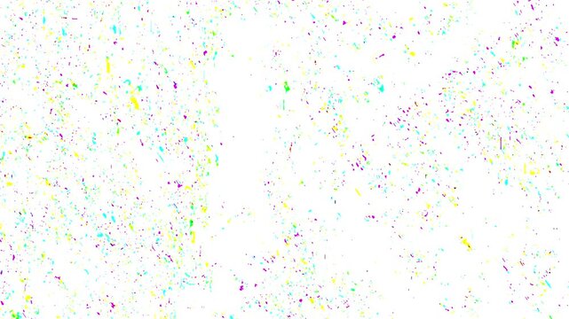 Colorful noise loop background