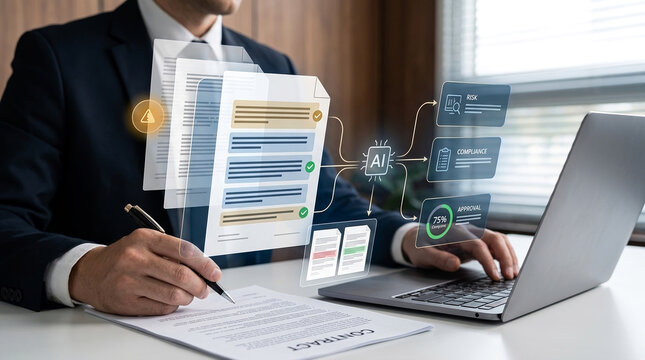 AI Contract Analysis for Legal Risk Assessment and Compliance Review
