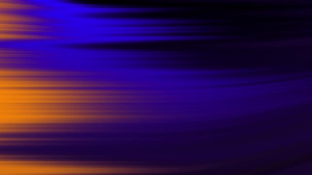 Abstract animated background with fast moving orange purple lines in dark space creating high speed visual, ideal for ads, design creative, digital art, or elegant corporate themes