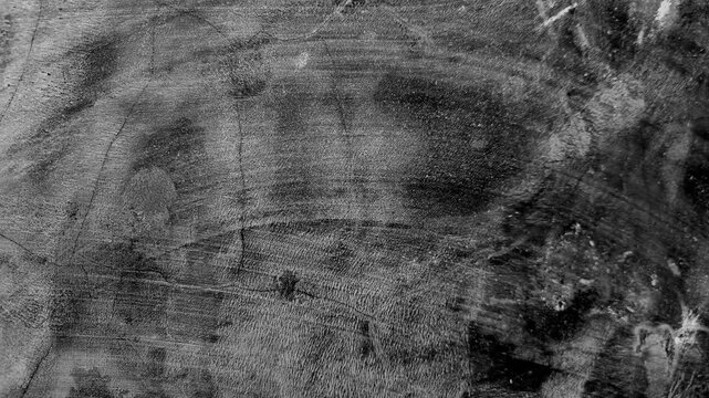 Black and White Grunge Texture Background &ndash; Rough Brush Strokes, Scratches and Distressed Surface  Stop Motion Animation