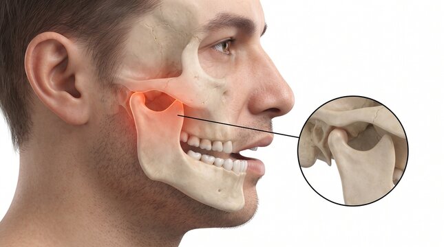 Anterior Temporomandibular Joint Dislocation with Displaced Mandibular Condyle