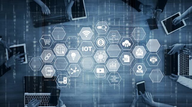 AI and IoT form an intelligent digital infrastructure linking data, connectivity, analytics, blockchain, cloud, and security systems in a seamless network. Marrow
