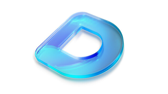 3D Glass Logo Reveal