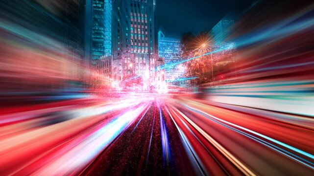 The video plunges the viewer into the pulsating heart of Hong Kong at night