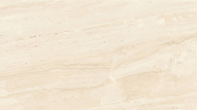 Warm Ivory Travertine Stone Texture with Natural Mineral Patterns